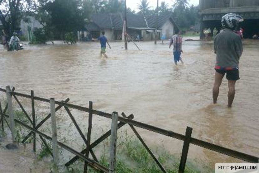 Banjir di PESAWARAN, LAMPUNG, 21-02-2017